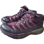 Hoka Women's Speedgoat Mid Waterproof Trail Running Shoes Size 7.5 Plum Purple Photo 4