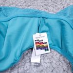 Time And Tru  Women's Swim Bottom Ruffle Blue Green Teal Textured Size 3X 24W 26W Photo 5