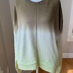 All In Motion  Brown Neon Yellow Tie Dye Oversized Crewneck Sweatshirt Size Large Photo 10