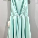 Tobi  mint green backless skater dress size small NWT Photo 5