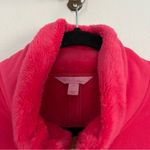 Lilly Pulitzer  Grace Fleece Zip Up Jacket in Pink Small Photo 3