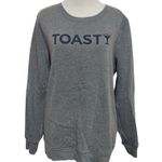 Old Navy large grey holiday crewneck sweatshirt Photo 1