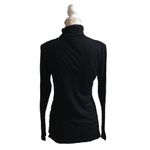 Erica Brooke Turtleneck Sweater Black Size M Photo 3