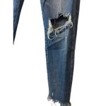 Moussy Vintage Isko Distressed Skinny Jeans Size 27 Medium Wash Blue Photo 9