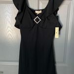 Derek Heart Black Mini Dress Photo 0