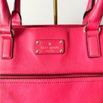Kate Spade  Baxter Street Tote Bag in Fernrose Pink Pebbled Leather Photo 1
