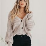 ✨ Jenna Taupe Knit Cardigan✨ Size undefined Photo 1