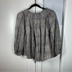 One Teaspoon One‎ Teaspoon luxe Bone Printed Chelsea Off Shoulder Top size large viscose Photo 8