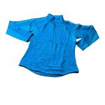 Avalanche  Women's Blue Quarter-Zip Pullover Fleece Jacket Outdoor Active Wear Photo 3