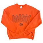 Russell Athletic  Orange Auburn University 87 Vintage Pullover Sweatshirt Size L Photo 0