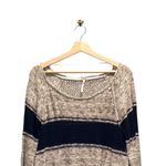 Free People  So Perfectly Yours Sweater Beige Size L Photo 5