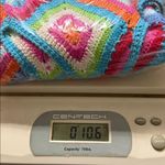 Show Me Your Mumu  women’s size medium Libra multi square crochet coverup dress Photo 10