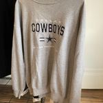 Lee Grey Cowboys Sweatshirt Photo 0