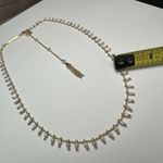 Kendra Scott White Howlite White/Grey Beads Beaded Gold Tone Necklace Photo 5