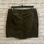 Love Tree Women’s dark green corduroy skirt size Large Photo 1