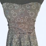 American Eagle Grey vintage Y2K strapless  dress Size 4 Photo 1