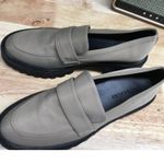 Aerosoles Rodney Penny Loafers Womens US 7M Gray Slip On Block Heel Casual Shoes Photo 4