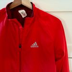 Adidas  CLIMAPROOF Red Packable Cycling Windbreaker Zip-Up Jacket, sz. S Photo 5