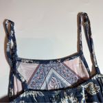 American Eagle Outfitters Boho Mandala High Neck Spaghetti Strap Mini Dress S Photo 2