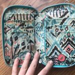 Sakroots  Phone Case and Wallet Accessories Designer Wallet Purse Blue Photo 1