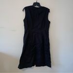 Lafayette 148  Full Zip Cotton Chunky Zipper Dress Size 10 Photo 6