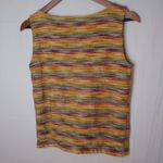 Chicos Design S Sleeveless Orange Stretch Top Photo 3
