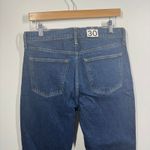 Gap  Jeans Women 10R Blue Dark Wash Cheeky Straight High Rise Minimal NWT Modest Photo 3