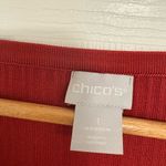 Chico's Chico’s Burnt Orange Ribbed Tank Top‎ Size 1 (Size Medium) Photo 5