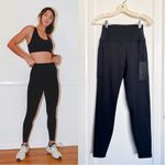 LOSANO • Essential Pocket Legging in Black high rise compression workout Size M Photo 1