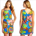 Lilly Pulitzer  Stefe Shift Dress Starry Blue Drama Queen Photo 1