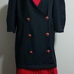 Vintage Classic Apparel Red & Black Dress (8) Photo 0