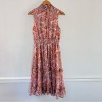 1. State  Paisley High Neck Chiffon Dress Size Medium Photo 1