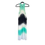 ALC Tallulah Silk Tie Dye Midi Dress Size 2 REVOLVE Green Photo 7