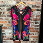 Anthropologie Maeve Silk Floral Printed Tunic Dress, XXS Photo 1