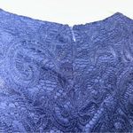 Dressystar Elegant Navy Lace Dress with Bow Women’s XS Blue Photo 5