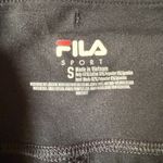 FILA Sport black and white drawstring compression shorts women's size small Photo 5