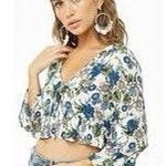 Princess Polly Floral cropped tie top NWOT Photo 0