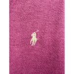 Ralph Lauren Polo  Pink V Neck Long Sleeve Sweater Womens Large Cotton Blend Photo 2