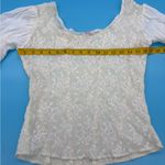 The North Face Marikka Nakk Lace Whimsigoth Boho Top Ivory  Size Small Vintage Photo 5