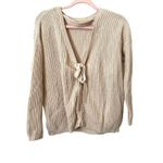 ASOS Lace Up Back Knit Sweater Sz 0 Photo 1