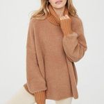 Offline by Aerie chillside turtleneck sweater size XXS oversized fit Brown Photo 0