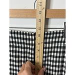 Veronica Beard  Gingham Pants Women 6 Estimated Black White Gemini Side-Stripe Photo 7