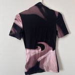 Off-White Liquid Melt Basic Turtleneck Nude Black Photo 5