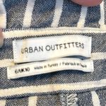 Urban Outfitters  Blue White Belted Stripe Ankle Pants Size 6 EUC #VEG-2767 Photo 5