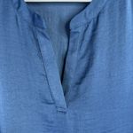 Chico's Chico’s Size 0 US S 4 Sleeveless Top Layered Hem Split V-Neck Crepe Shell Layer Photo 5