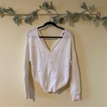 Miami  Pearl Knit Knotted Sweater Photo 4