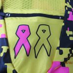 EPIX Cycling bike Riding Jersey XXL awareness cure back pocket Pink Photo 4