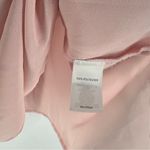 J. Jill Layered Crossover Faux Wrap Crepe Chiffon Soft Ballet Pink Blouse Size XS Photo 7