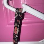 Privy  Black Floral Peekaboo Waist Dress with Adjustable Straps Photo 2