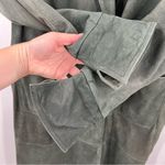 wilson's leather Vintage  Adventure Bound Green Trench Coat Jacket Photo 8